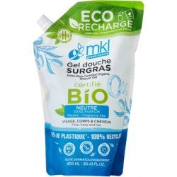 Mkl Green Nature Surgras Neutral Shower Gel Fragrance-Free Organic Eco Refill