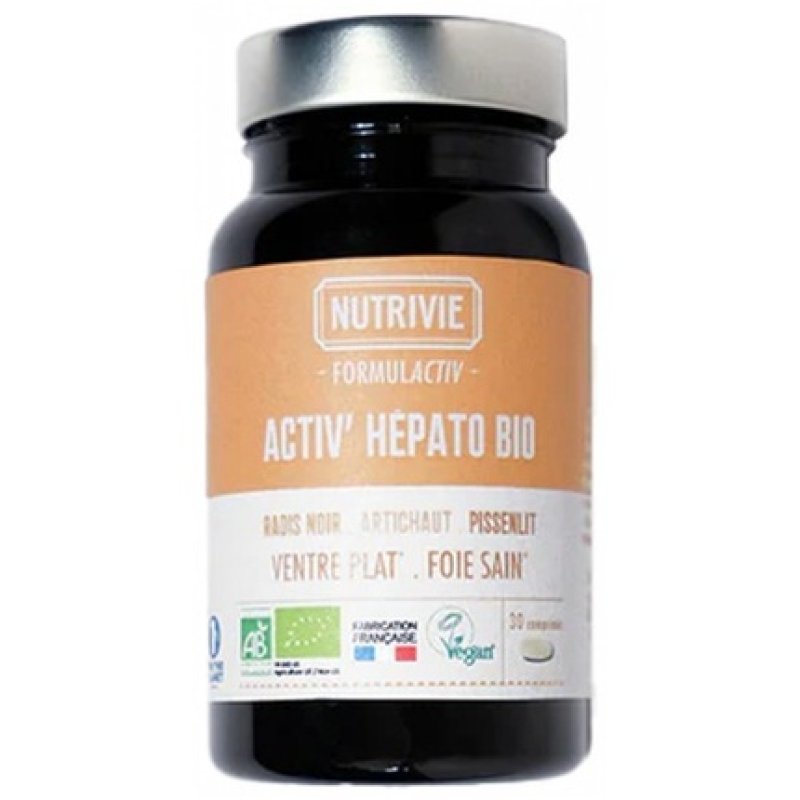 Nutrivie Activ' Hepato Bio Food Supplement 30 Tablets