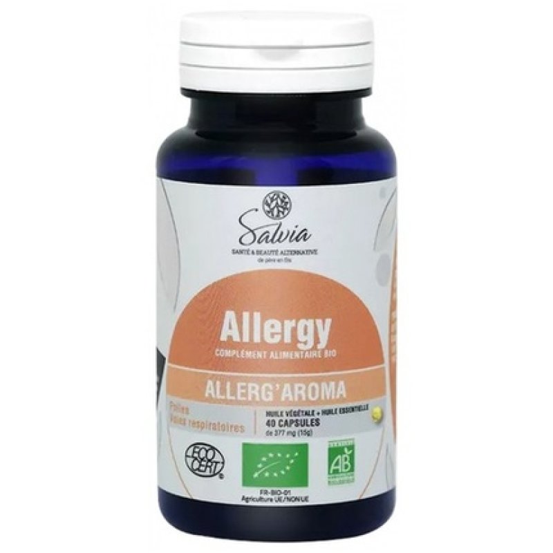 Salvia Nutrition Allerg'aroma Allergy Bio 40 Capsules