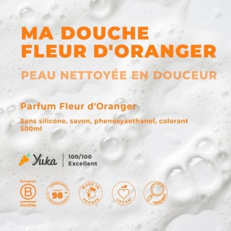 Energie Fruit pH Neutral Shower Gel Orange Blossom & Organic Linseed Oil Vegan