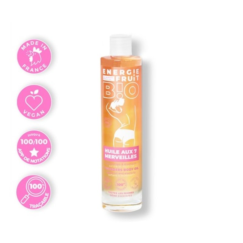 Energy Fruit Body Oil with 7 Wonders and 7 Vegetable Oils