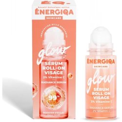 Energiqa Vitamin C Radiance Face Serum Roll-On for Luminous Complexion
