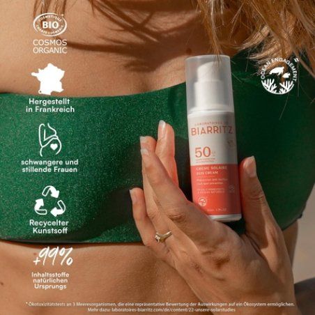 Laboratoires De Biarritz Sunscreen Face SPF 50 Organic Certified