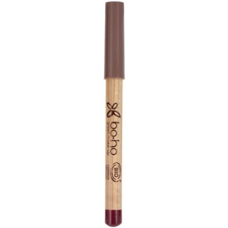 Boho Green Makeup Organic Natural Lip Pencil 1.04g - 05 Wine Red