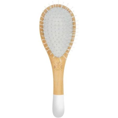 Bachca Wooden Hair Brush with Nylon Bristles