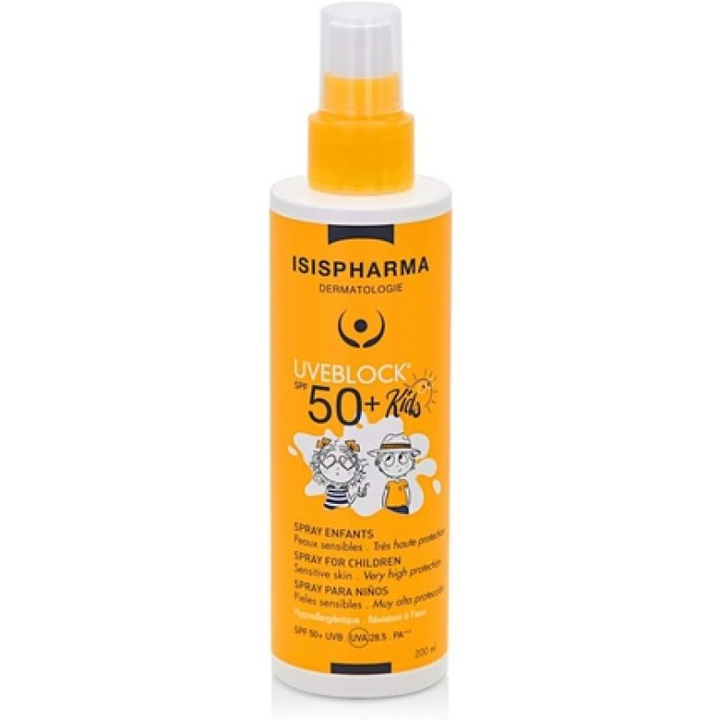 Isispharma Uveblock SPF 50 Spray for Kids 200ml