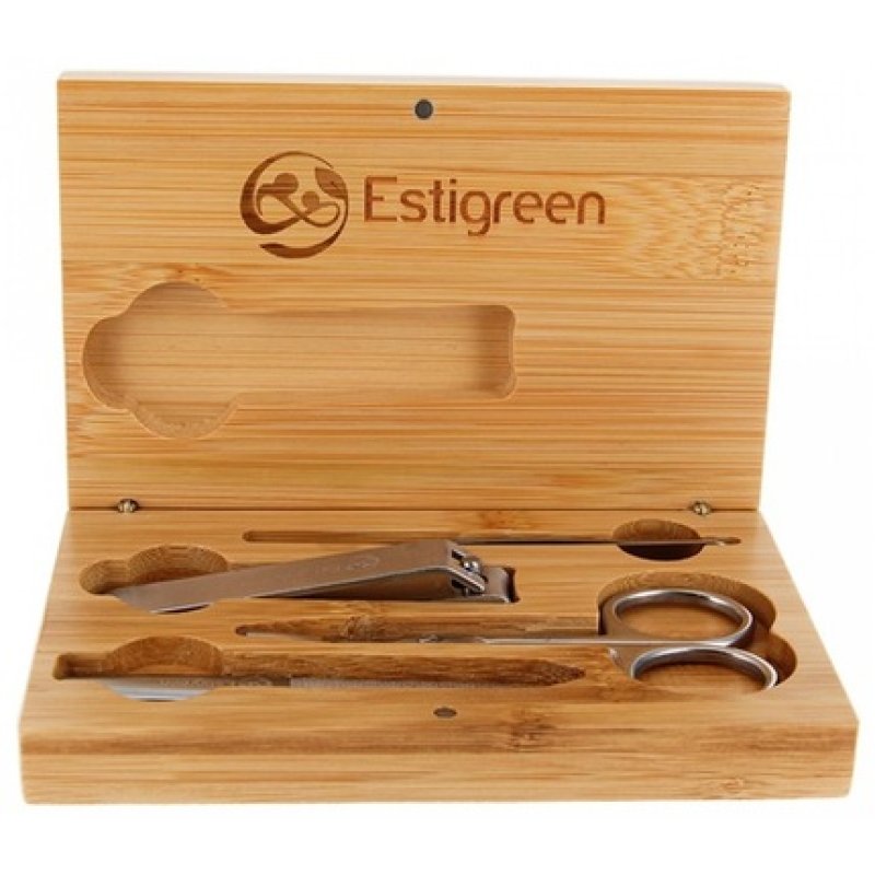 Estigreen Manicure Set Bamboo