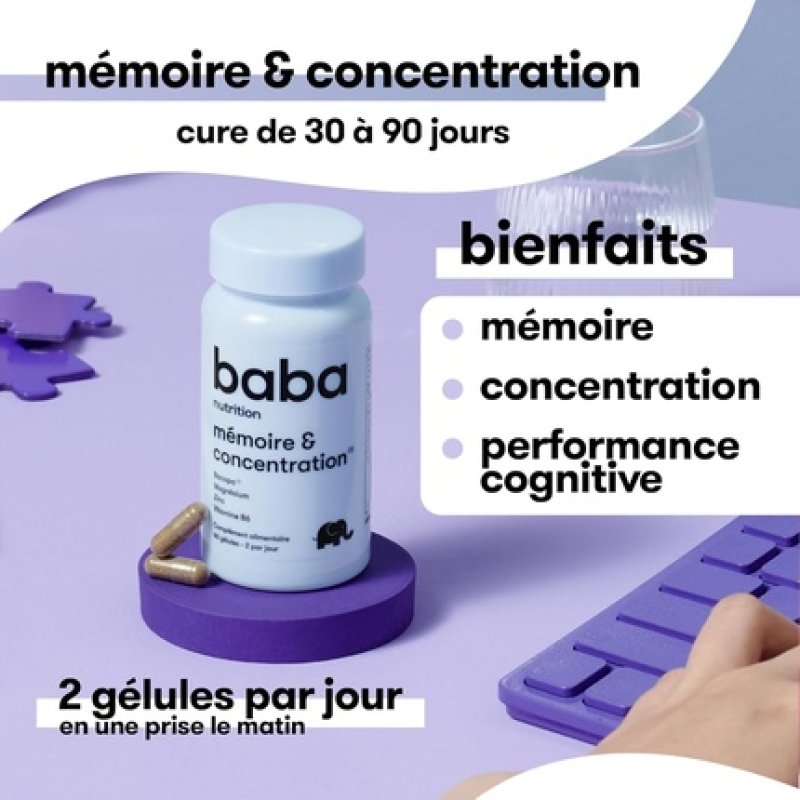 Baba Nutrition Food Supplement for Memory and Concentration