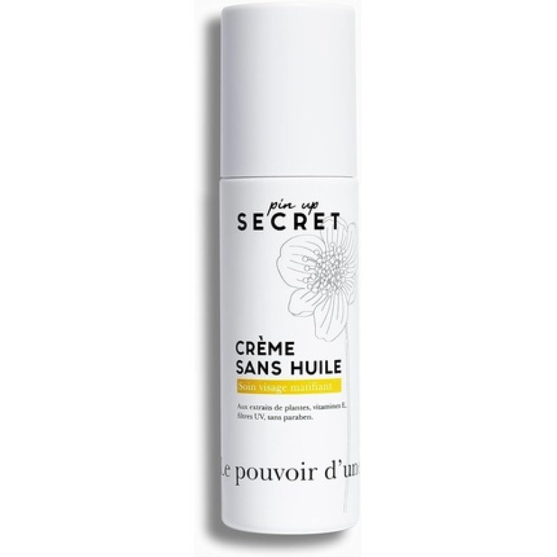 Pin Up Secret Oil and Non-Greasy Matte Face Cream with UVA/UVB Filter
