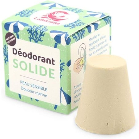 Lamazuna Solid Deodorant Sensitive Skin Marine Softness 30ml