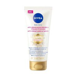 NIVEA LUMINOUS630 Body Cream Anti-Stretch Marks & Pigment Spots, Body Lotion Evens Skin Tone, Light Texture, 48h