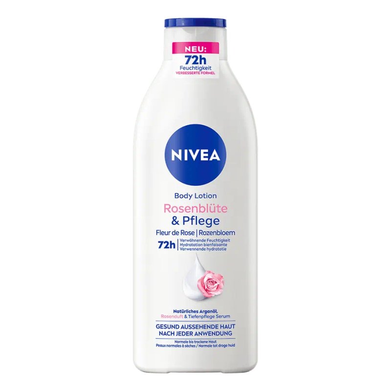 NIVEA Body Lotion Fleur de Rose & Soin