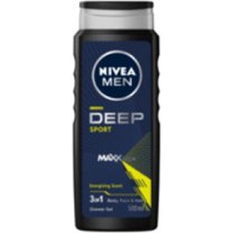Nivea Men Deep Sport Shower Gel - 500 Ml