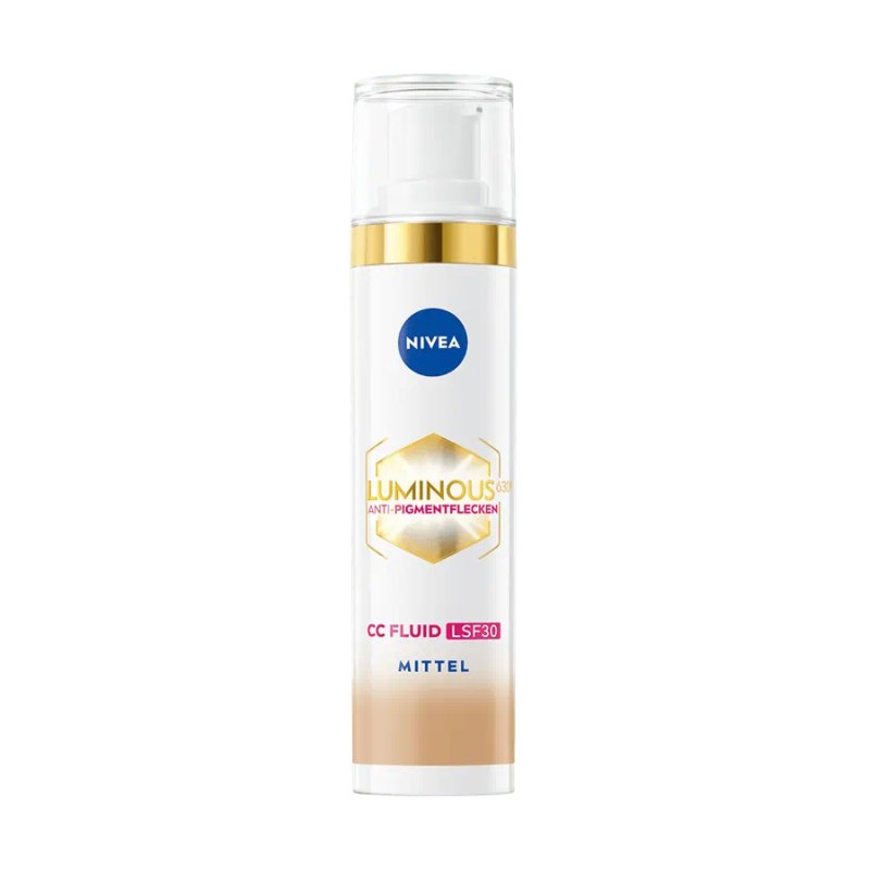 Nivea Luminous 630 Anti-Pigment Spots CC Fluid SPF 30 for Medium Skin Tones