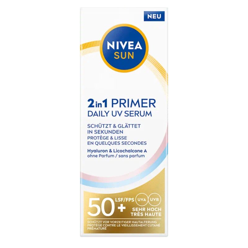 NIVEA 4006000128221 sunscreen Sun serum Face 50 Adults