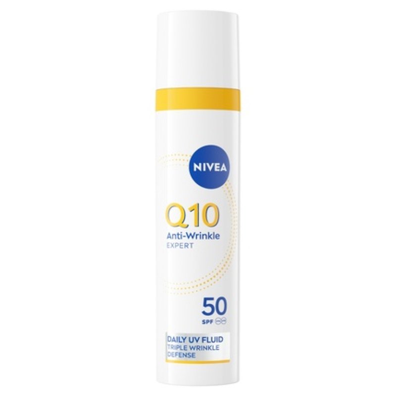 Nivea Q10 Anti-Wrinkle Daily Fluid Spf50 - Skin Care