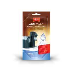 Melitta ANTI CALC Capsule & Pad Machines détartrant Appareils ménagers Liquide (concentré) 100 ml