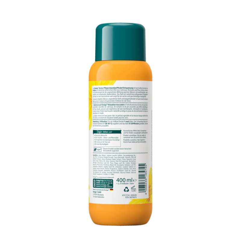 Kneipp 917734 bain à bulles et laits Mousse de bain 400 ml