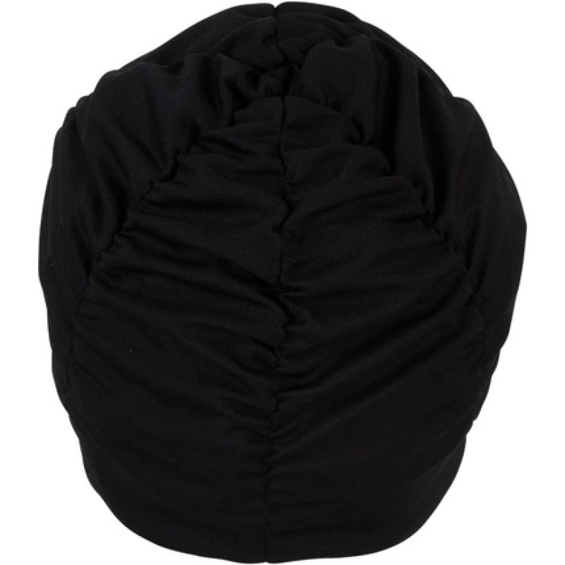 Fashy Women's Fabric Bathing Swim Cap One Size Black