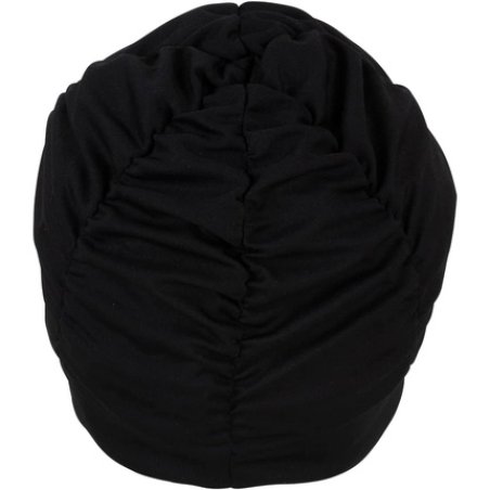 Fashy Women's Fabric Bathing Swim Cap One Size Black