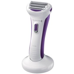 Remington Smooth & Silky WDF5030 Women's Shaver Rechargeable Ergonomic Shaving Angle White/Purple