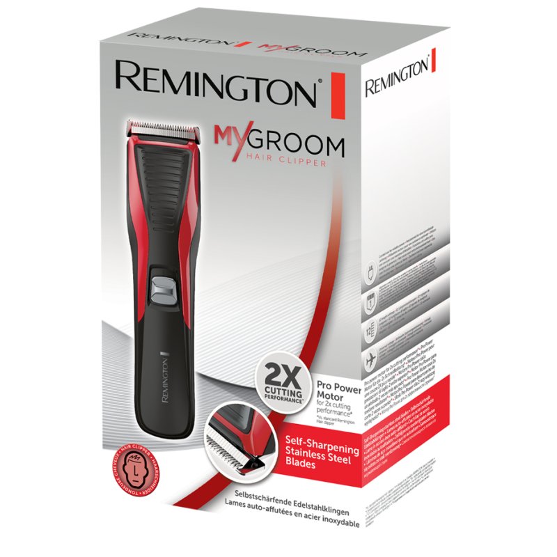 Remington Hair clipper HC5100 Noir, Rouge 12