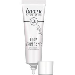 Lavera Glow Serum Primer - Gently Melts Into The Skin for Radiant, Well-Groomed Skin