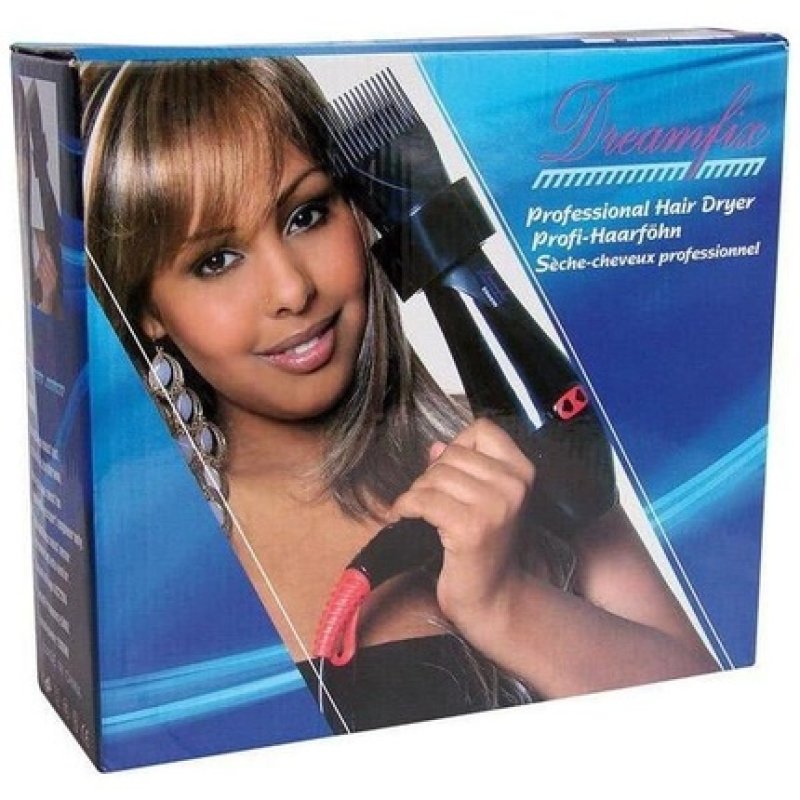 Dreamfix Hair Dryer Turbo 2000w European - Powerful And Efficient Hair Drying