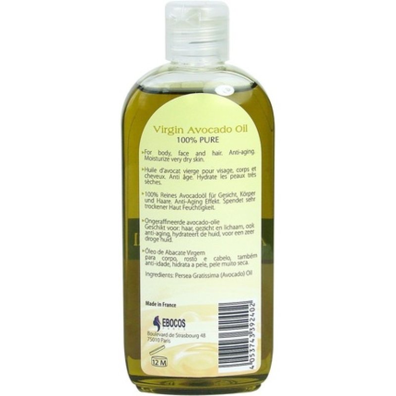 Morimax 100% Pure Avocado Oil 150ml for Hair and Skin