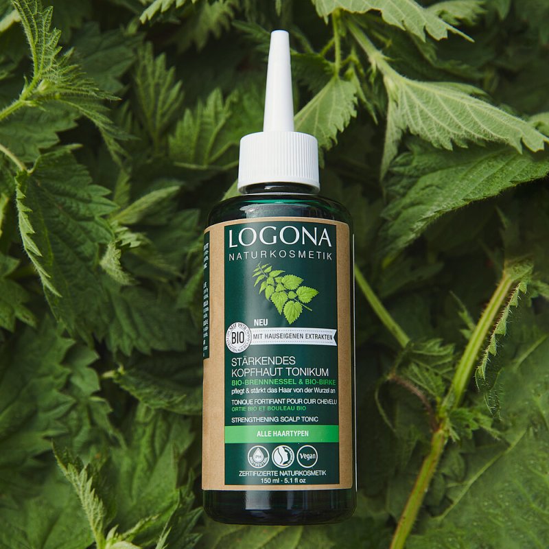Logona Strengthening Scalp Tonic Scalp Treatment for Strengthened and Healthy Hair