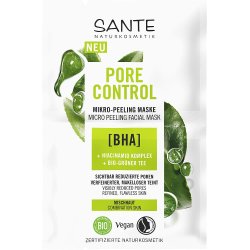 Sante Naturkosmetik Pore Control BHA Micro-Peeling Mask with Mattifying Organic Ingredients