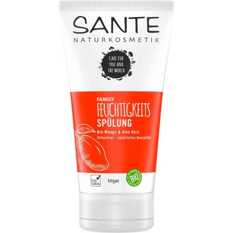 Sante Naturkosmetik Feuchtigkeits Spülung Bio-mango & Aloe Vera Après-shampoing non-professionnel 150 ml Femmes