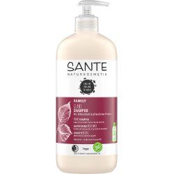 Sante Naturkosmetik Glanz Shampoo Bio-birkenblatt & Pflanzliches Protein 500 ml Shampoing Non-professionnel Femmes