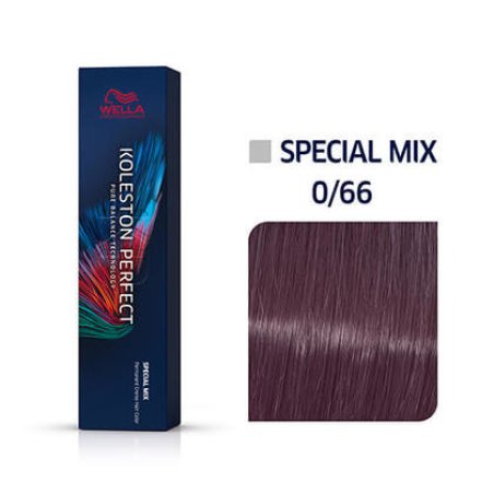 Wella Koleston Perfect, Special Mix, Perfect 0/66 Intense Violet, 60 ml couleur de cheveux