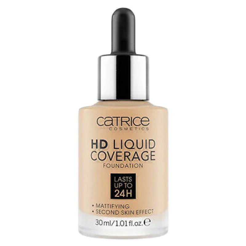 Catrice Hd Liquid Coverage Mattifying Foundation 035 Natural Beige 30ml