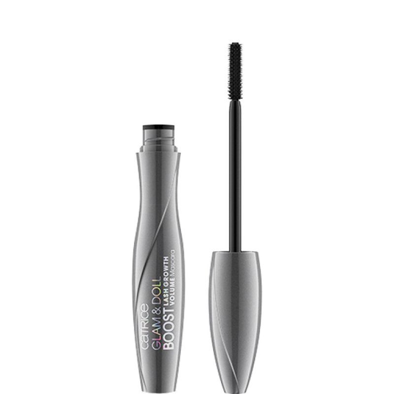 CATRICE Glam & Doll Boost Lash Growth Volume eyelash mascara 010 Ultra Black 8 ml