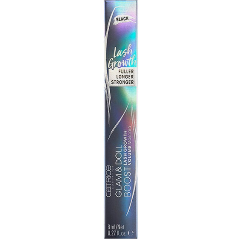 CATRICE Glam & Doll Boost Lash Growth Volume mascara pour cil 010 Ultra Black 8 ml