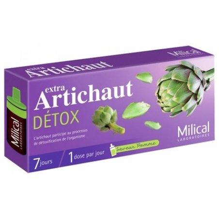 Milical Extra Artichoke Detox Drinkable Dietary Supplement 7 Doses