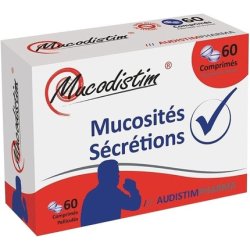 Audistimpharma Mucodistim Mucosites Secretions 60 Tablets