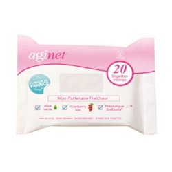 Biogyne Aginet Intimate Wipes 20 Pieces
