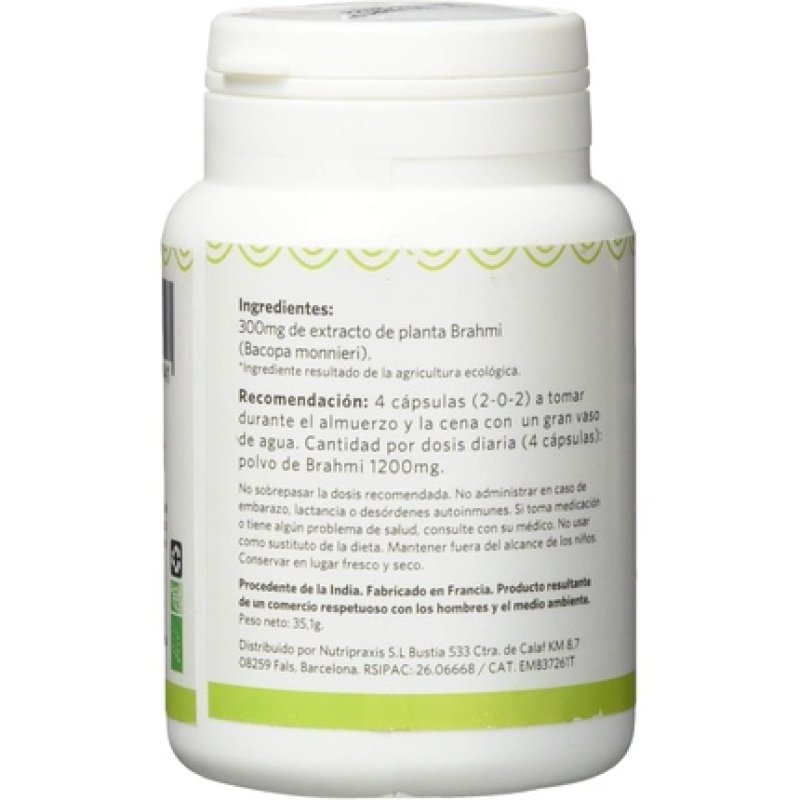 Serpens Brahmi 90 Capsules Black/White