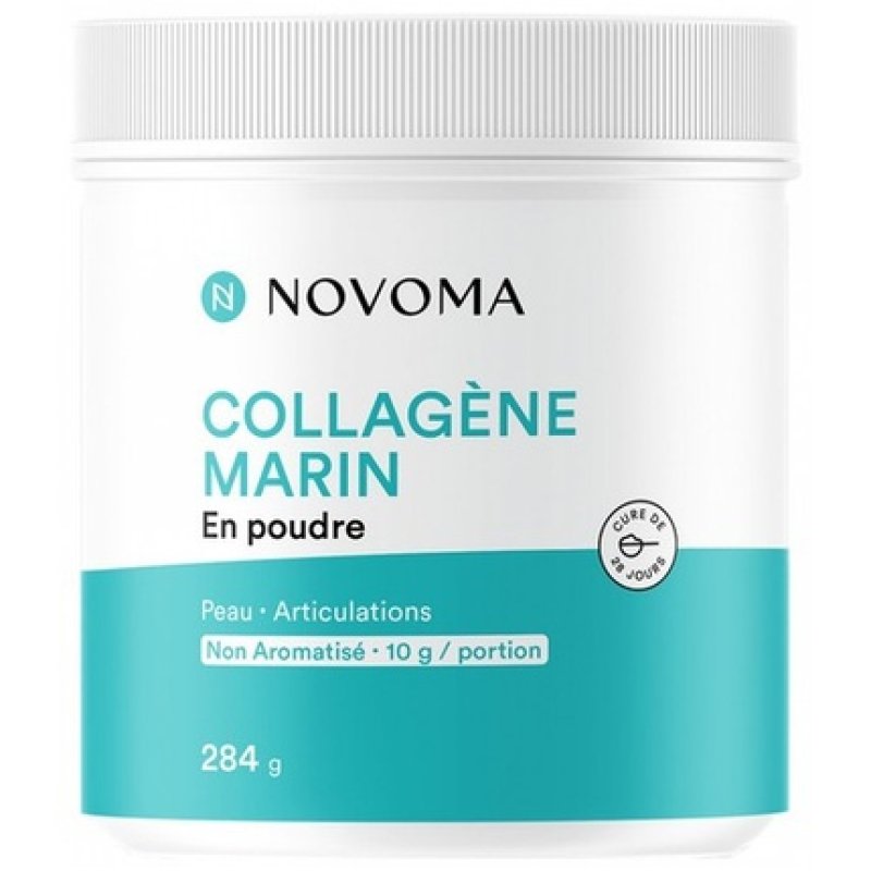 Novoma Marine Collagen Powder Neutral Flavor 284g Dietary Supplement