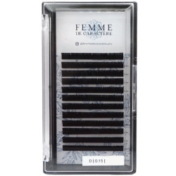 Femme De Caractere Classic Eyelash Extensions 12mm 0.15-D