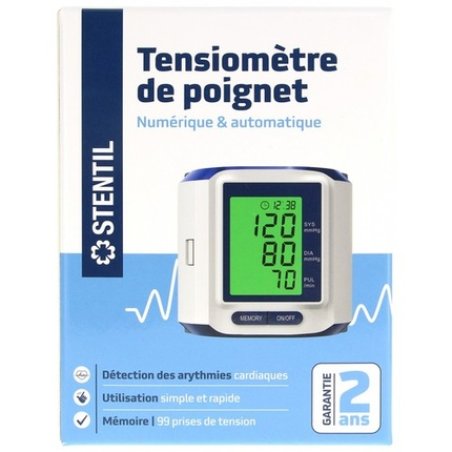 Stentil Digital & Automatic Wrist Blood Pressure Monitor