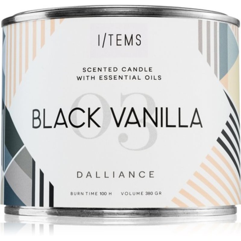 I/TEMS Essential Outdoor Black Vanilla Candle - 380g