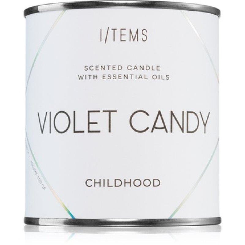 I/TEMS Special Edition Violet Candy Scented Candle - 200 g
