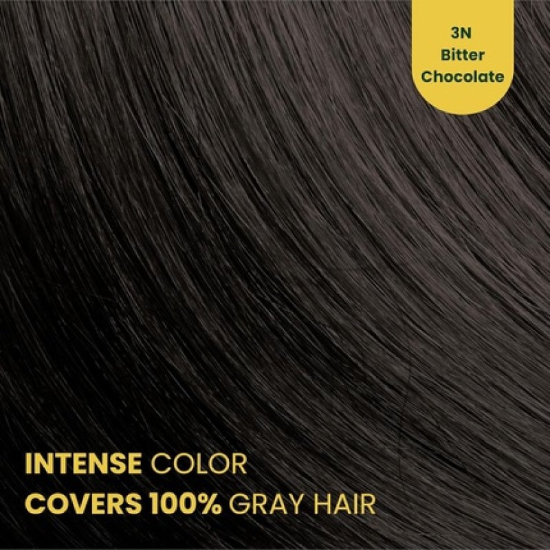 Herbal Time Phytocare Permanent Hair Dye Color Bitter Chocolate 3N