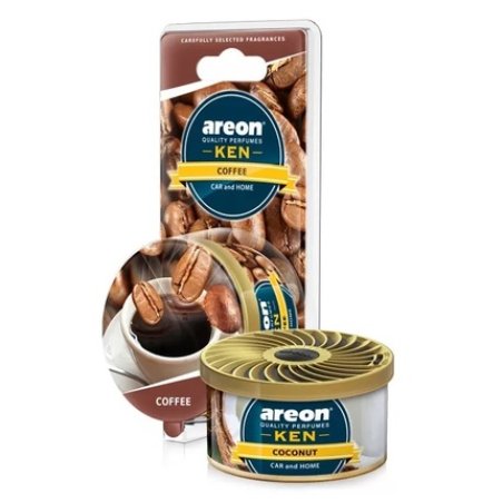 Areon Ken Car Air Freshener Coffee - Refresh Your Car With A Rich Coffee Scent