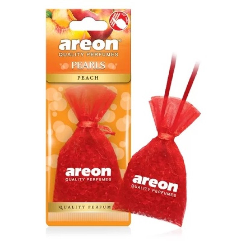 Areon Pearls Car Air Freshener In Bag Peach