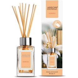 Areon Home Luxury Perfume Reed Diffuser with 10 Rattan Reeds Neroli 85ml